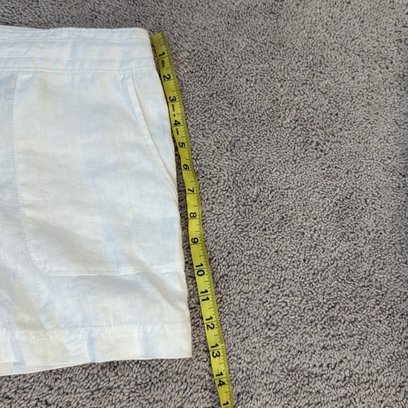 Tommy Bahama Two Palms Linen Shorts | Size 8 | White | NWT - Picture 5 of 6